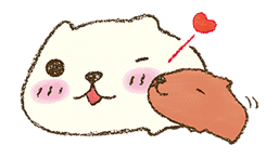 KAPIBARA-SAN & Friends 2 sticker #526117