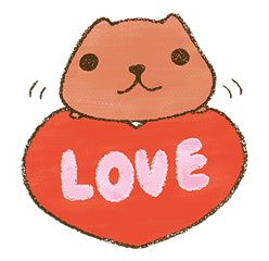 KAPIBARA-SAN & Friends 2 sticker #526121