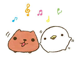 KAPIBARA-SAN & Friends 2 sticker #526124