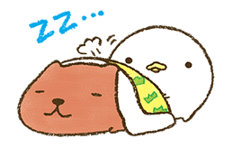 KAPIBARA-SAN & Friends 2 sticker #526141