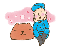 KAPIBARA-SAN & Friends 2 sticker #526145