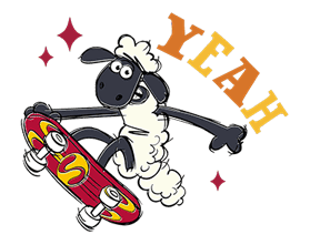 Shaun the Sheep sticker #641634