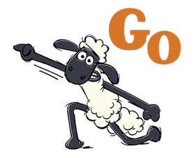 Shaun the Sheep sticker #641651