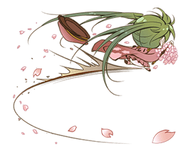 Hatsune Miku senbonsakura sticker #695254