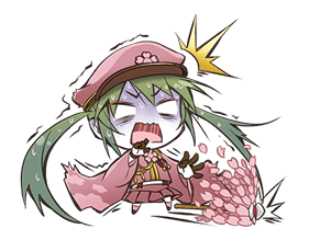 Hatsune Miku senbonsakura sticker #695261