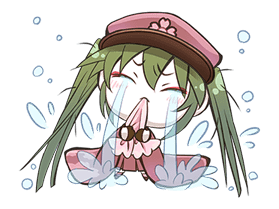 Hatsune Miku senbonsakura sticker #695274