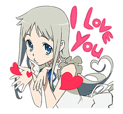 Anohana -The Flower We Saw That Day- sticker #695290