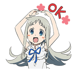 Anohana -The Flower We Saw That Day- sticker #695292