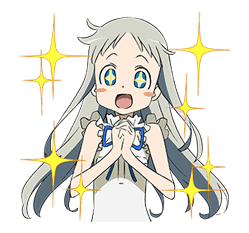 Anohana -The Flower We Saw That Day- sticker #695295