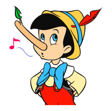Pinocchio sticker #765202