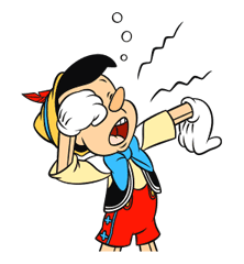 Pinocchio sticker #765205