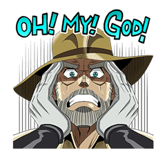 JoJo No. 3: Jotaro's Team sticker #1317070