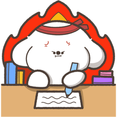 น้องหมาสีขาว ขยันทำงาน