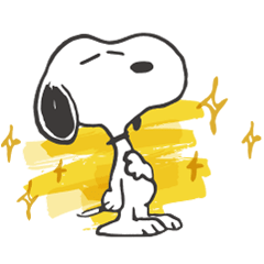 Snoopy Onomatopeia สีเมจิก