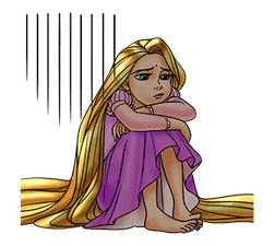 Tangled sticker #1029523