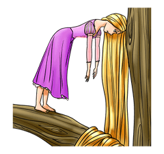 Tangled sticker #1029524