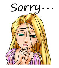 Tangled sticker #1029525