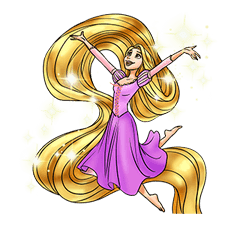 Tangled sticker #1029528
