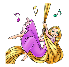 Tangled sticker #1029534