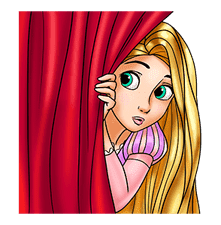 Tangled sticker #1029537