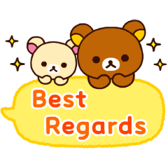 Rilakkuma Animated Speech Balloons