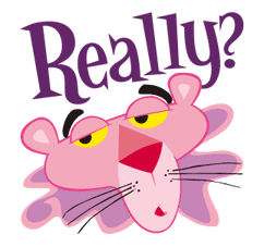 Pink Panther sticker #1869409