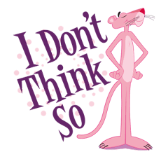 Pink Panther sticker #1869423