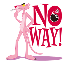 Pink Panther sticker #1869429