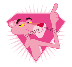 Pink Panther sticker #1869435