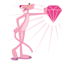 Pink Panther sticker #1869437