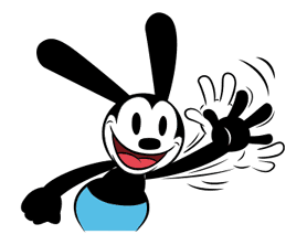 Oswald the Lucky Rabbit sticker #1680371