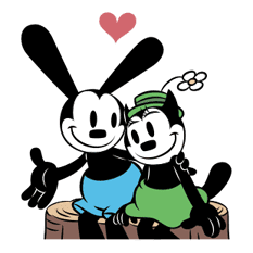 Oswald the Lucky Rabbit sticker #1680373