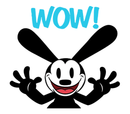 Oswald the Lucky Rabbit sticker #1680375