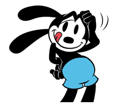 Oswald the Lucky Rabbit sticker #1680380