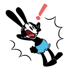 Oswald the Lucky Rabbit sticker #1680381