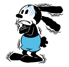 Oswald the Lucky Rabbit sticker #1680383