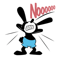 Oswald the Lucky Rabbit sticker #1680395