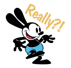 Oswald the Lucky Rabbit sticker #1680396