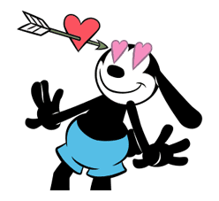 Oswald the Lucky Rabbit sticker #1680401