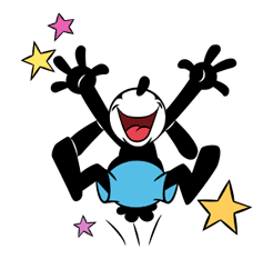 Oswald the Lucky Rabbit sticker #1680403