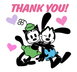 Oswald the Lucky Rabbit sticker #1680405