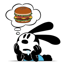 Oswald the Lucky Rabbit sticker #1680407