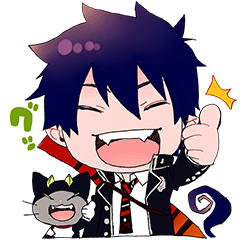 สติ๊กเกอร์ไลน์ Blue Exorcist