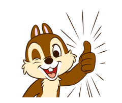 Chip 'n' Dale Animated Stickers sticker #1867901