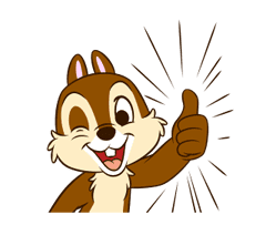 Chip 'n' Dale Animated Stickers sticker #1867901