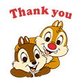 Chip 'n' Dale Animated Stickers