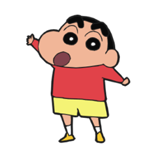 Get Up and Move, Crayon Shin-chan! sticker #2040291