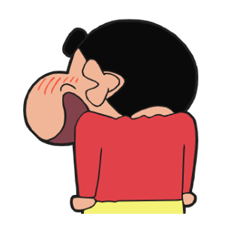 Get Up and Move, Crayon Shin-chan! sticker #2040294