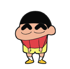 Get Up and Move, Crayon Shin-chan! sticker #2040296