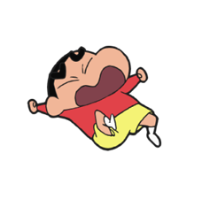 Get Up and Move, Crayon Shin-chan! sticker #2040298